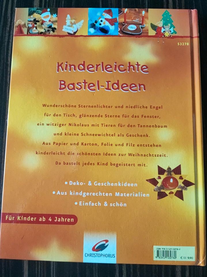 Das Weihnachts-Bastelbuch für kleine Hände ab 4 J in Rechtenbach