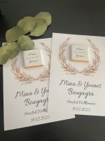 Gastgeschenke Schokolade Karten Hochzeitskarten Pampas Pampasgras Baden-Württemberg - Ludwigsburg Vorschau