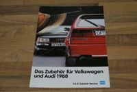 Volkswagen Audi Zubehör 1988 Golf 2 Passat Polo Prospekt Katalog Dresden - Seevorstadt-Ost/Großer Garten Vorschau