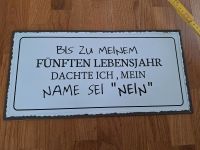 Schild mit Spruch Rheinland-Pfalz - Engelstadt Vorschau