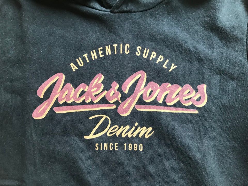 Jack & Jones Sweatshirt, schwarz Größe M in Wiernsheim