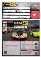 Drei Tickets DTM Zandvoort | Stehplatz für Sonntag Sachsen - Chemnitz Vorschau