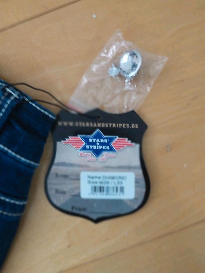 Stars and Stripes Diamond Jeans neu 29/33 in Dachau