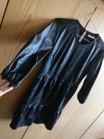 Damen Kleid lederoptik schwarz Gr. XS Hailys Bayern - Rohrdorf Vorschau