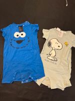 H&M schlafset gr 80 und 86 krümmelmonster snoopy Einteiler overal Nordrhein-Westfalen - Krefeld Vorschau