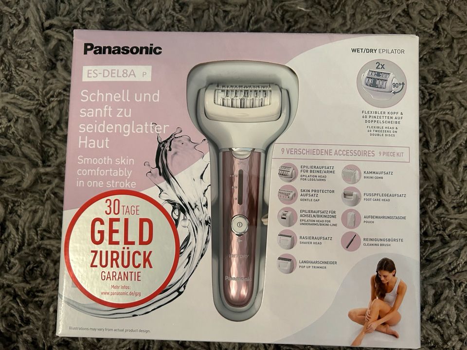 NEU! PANASONIC ES-DEL8A Epilator für glatte Haut in Dietenhofen