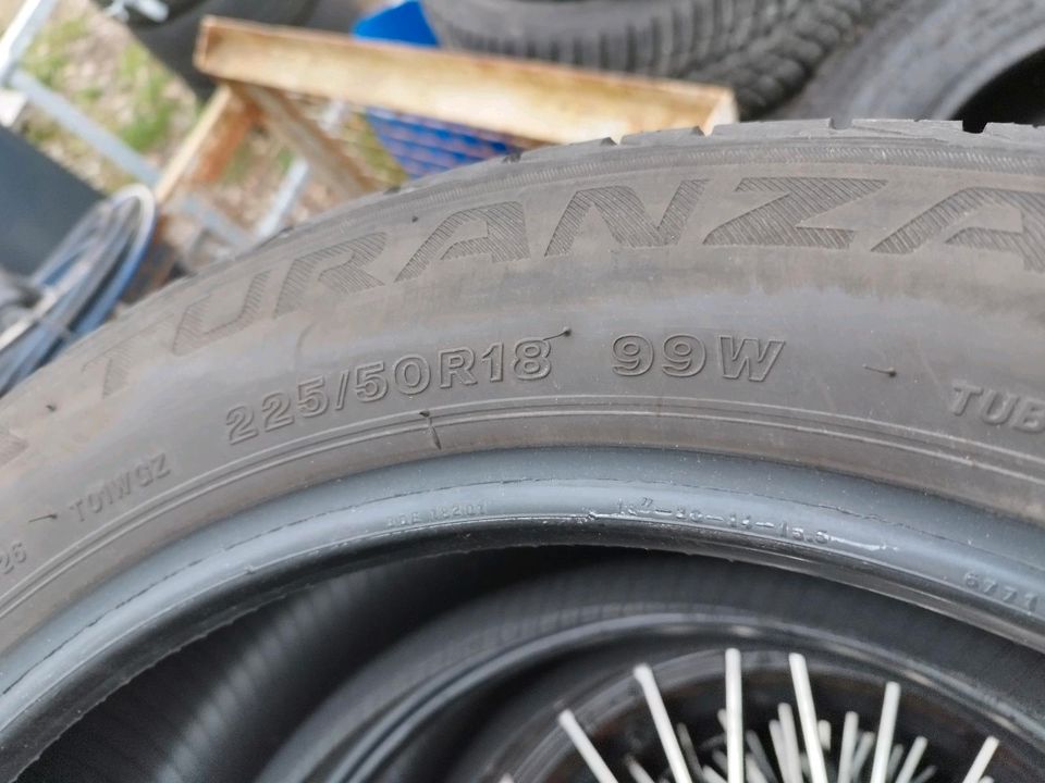 2x Bridgestone Turanza 225/ 50 R18 99W 5mm Sommerreifen in Villingen-Schwenningen