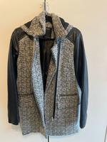 Mantel 36 grau Wollmantel Frühling Jacke Damenjacke Leder Baden-Württemberg - Bühl Vorschau