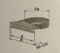 Wandhalter variabel 50 - 125 mm Euro 2.0 DW 150 Ø mm Durchmesser Nordrhein-Westfalen - Wiehl Vorschau