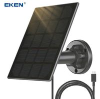 EKEN 3 W 0,5 A Solarpanel-Aufladung, kompat. mit Überwachungskame Rheinland-Pfalz - Idar-Oberstein Vorschau