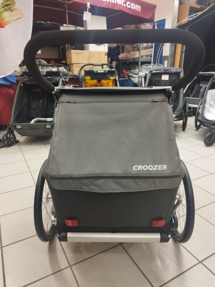 Neu CROOZER Fahrradanhänger Buggy KEEKE 2 in MAUNTAIN GREY in Bottrop