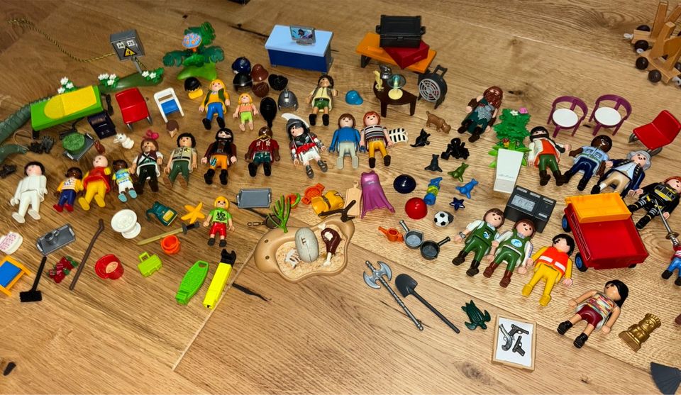 Playmobil Konvolut Figuren Zubehör in Lützelbach