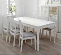 Tisch mit 6 Stühlen von Ikea Niedersachsen - Hann. Münden Vorschau
