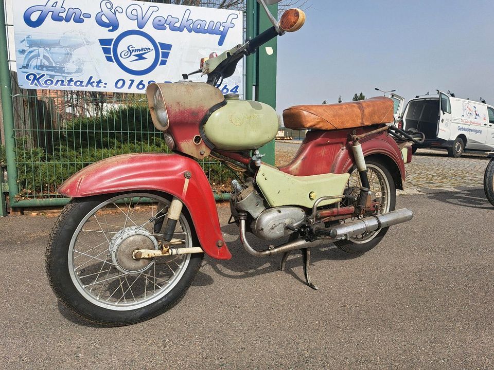 Simson Star SR4-2 im Orginalzustand mit originalen DDR Papieren in Altenburg