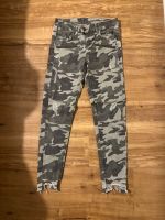 Zara Basic Jeans Camouflage Khaki Gr.34 Hessen - Hünstetten Vorschau