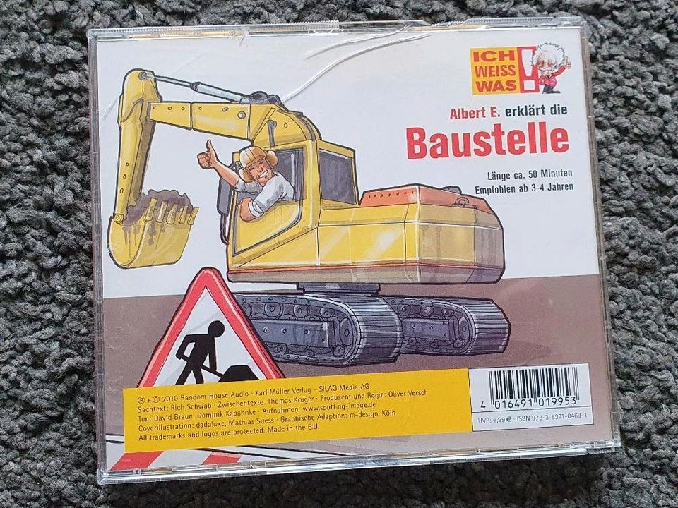 Albert E. erklärt die Baustelle in Emsdetten