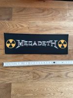 Megadeth - Big Logo Aufnäher - Patch aus Heavy Metal Sammlung Baden-Württemberg - Riedlingen Vorschau