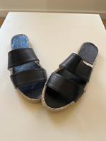 Espadrilles schwarze Sandalen Echtes Leder Mint & Rose 36 Neu Leipzig - Volkmarsdorf Vorschau