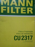 Innenraum Luftfilter CU 2317 für Toyota, Citroen, Peugeot LA 304 Saarland - St. Ingbert Vorschau