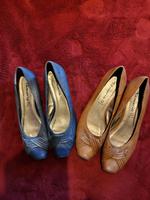 Ballerinas Tamaris / Blau und Cognac / Gr. 40 Berlin - Lichtenberg Vorschau
