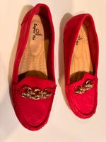 Mokassins Loafer pink Velours Kunstleder Gr 39 Neu Sachsen - Schönwölkau-Hohenroda Vorschau