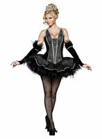 Black Swan Schwanensee Kostüm Gr S 36 wie neu extravagant Thüringen - Themar Vorschau
