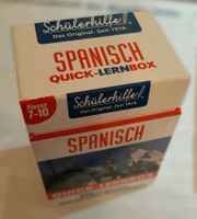 Schülerhilfe Quick-Lernbox Spanisch NEU 250 Lernkarten Thüringen - Erfurt Vorschau