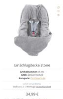Hoppediz Einschlagdecke Babyschalen Decke Nordrhein-Westfalen - Winterberg Vorschau