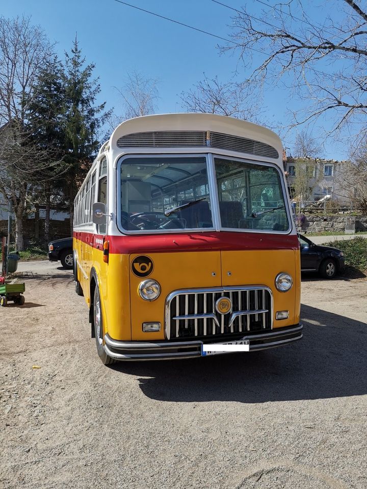 Oldtimer Wohnmobil FBW von 1961 H-Kennzeichen in Rickenbach