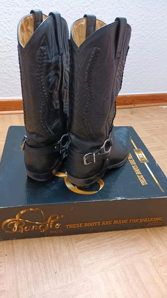 Cowboystiefel/ Lederstiefel Gr. 43 in Itzehoe