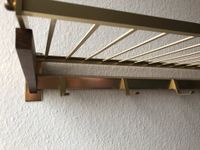 Vintage Garderobe Hutablage Teak Messing 50er Jahre Friedrichshain-Kreuzberg - Kreuzberg Vorschau