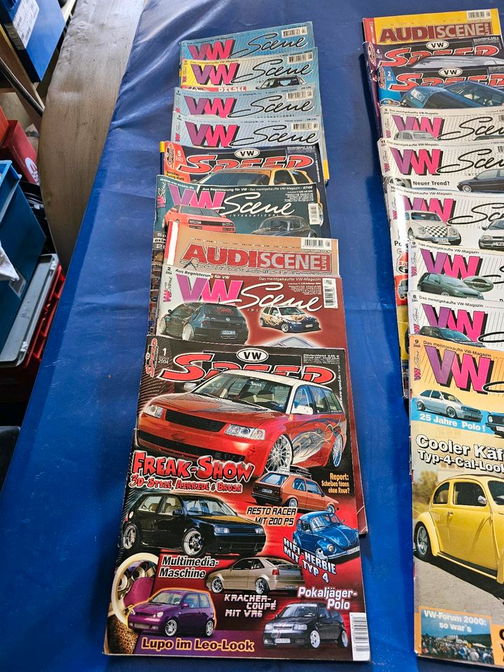 Tuningzeitschriften, VW Speed, VW Szene 153 Stück in Itzstedt