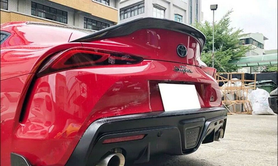 CW Carbon Spoiler Lippe Schwert passend für Toyota Supra A90 MK5 in Kamen