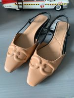 Neu. Zara Sling Pumps EUR 38 NP 39,95 EUR nude Sandalen Brandenburg - Geltow Vorschau