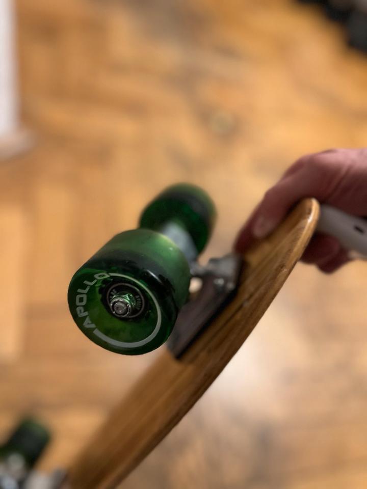 Pennyboard / Skateboard von APOLLO – 22,5” – Naturholz/Grün in München