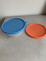 Tupperware, Tupperdose, blau, orange, Durchmesser ca. 17,5 cm München - Pasing-Obermenzing Vorschau