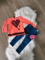 ❤️ Set Gr. 92 Jeans Jeggings h&m mit Shirt Bayern - Niederalteich Vorschau