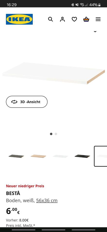 Ikea Besta Kommode weiß 120x103x39,5 in Kernstadt Nord