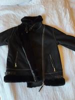 Zara Doubleface Bikerjacke mit Kunstfell Kunstpelz Lederjacke Bayern - Landshut Vorschau