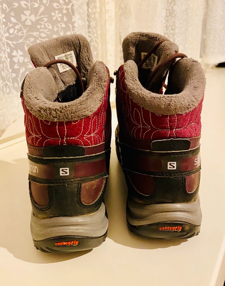 Salomon Winterstiefel Wanderstiefel climatherm Ortholite in Leipzig