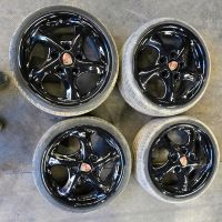 Porsche Felgen mit 4x100 Adapterplatten Nordrhein-Westfalen - Solingen Vorschau