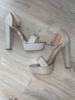 High heels in Silber Glitzer Essen - Schonnebeck Vorschau