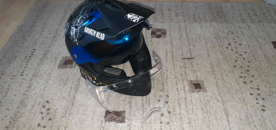 Broken Head Endurohelm  Fullgas Viking VX2 in Sennfeld