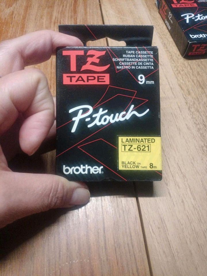 9 SCHRIFTBANDKASSETTEN BROTHER TZ TAPE NEU in Bochum