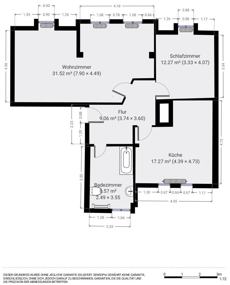 2Raum Wohnung im Zentrum von Luckenwalde in Brandenburg Luckenwalde