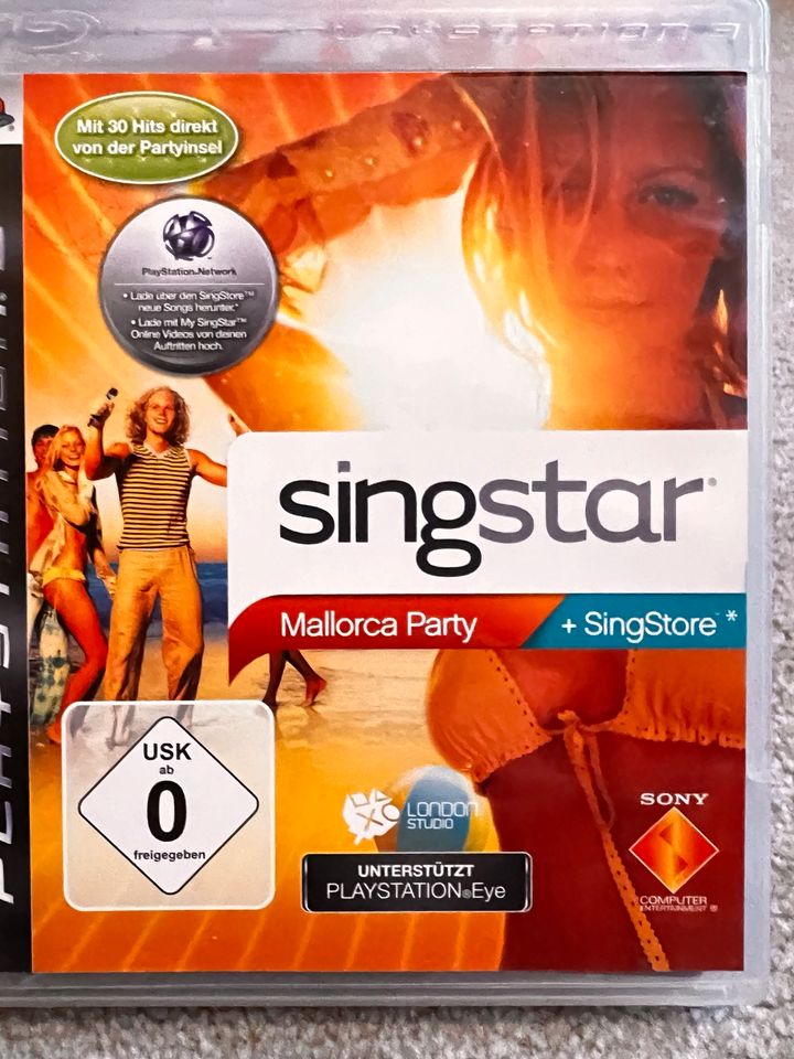 PlayStation 3 inkl. Zubehör Singstar in Wernigerode