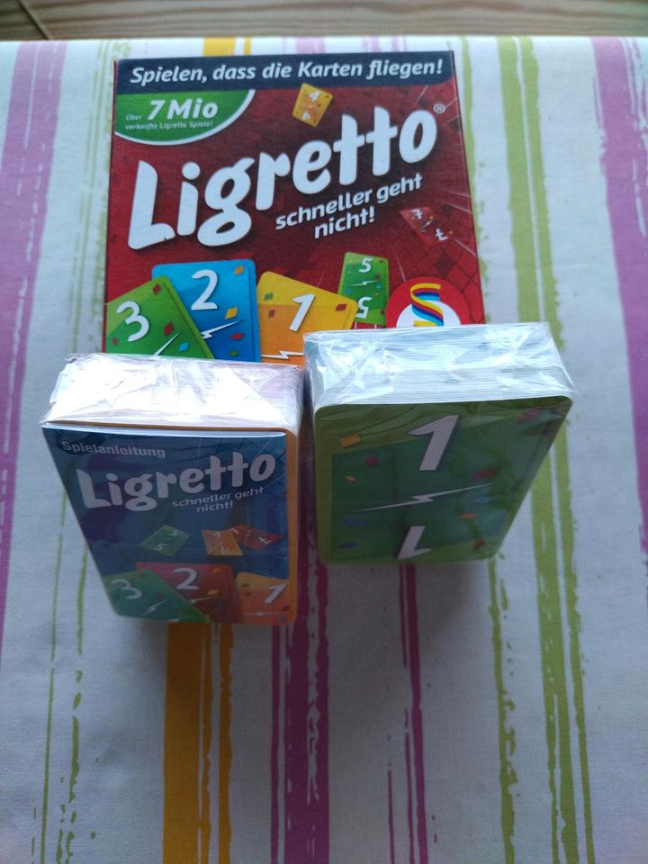 Ligretto rot Kartenspiel Schmidt in Clenze