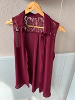 Bluse weinrot Spitze S 36 H&M Saarbrücken-Dudweiler - Dudweiler Vorschau