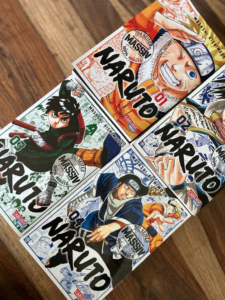 NARUTO Massiv Manga Comic Band 1-4 in Pielenhofen