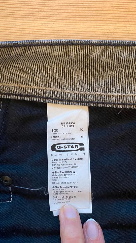 NEU G-Star Jeans Core Straight Women 30/36 - Versand Kostenlos in Berlin
